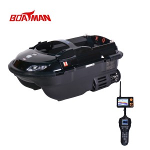 Boatman Vulcan Pro Black GPS + Echosonda SN 4 + Walizka