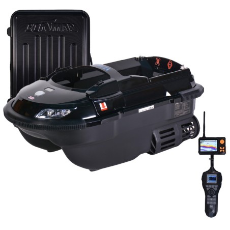 Boatman Vulcan Pro Black GPS + Echosonda SN 4 + Walizka