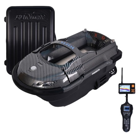 Boatman Vulcan Pro Carbon GPS + Echosonda SN 4 + Walizka